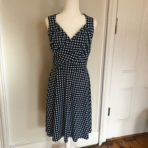 SLEEVELESS Leota Gingham Sweetheart A Line Dress